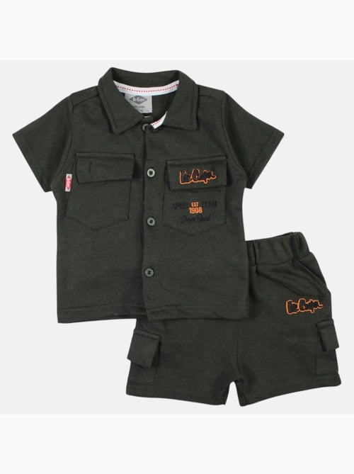 Lee Cooper - Conjunto camisa y short bebé niño - Kiabi Lee Cooper - Conjunto camisa y short bebé niño - Kiabi