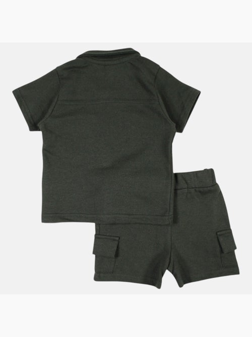Lee Cooper - Conjunto camisa y short bebé niño - Kiabi Lee Cooper - Conjunto camisa y short bebé niño - Kiabi