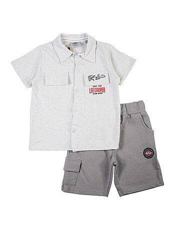 Lee Cooper - Conjunto camisa y short bebé niño
