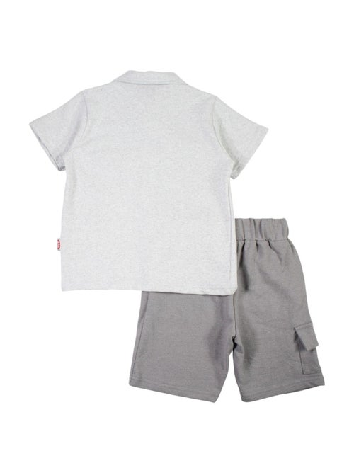 Lee Cooper - Conjunto camisa y short bebé niño - Kiabi Lee Cooper - Conjunto camisa y short bebé niño - Kiabi