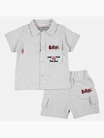 Lee Cooper - Conjunto camisa y short bebé niño