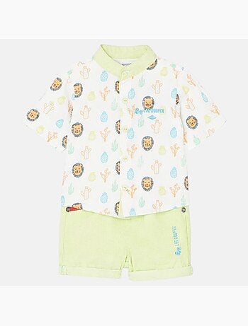Lee Cooper - Conjunto camisa y short bebé