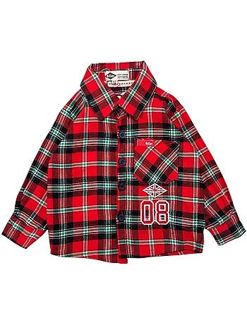 Lee Cooper - Conjunto camiseta con camisa y pantalón bebé