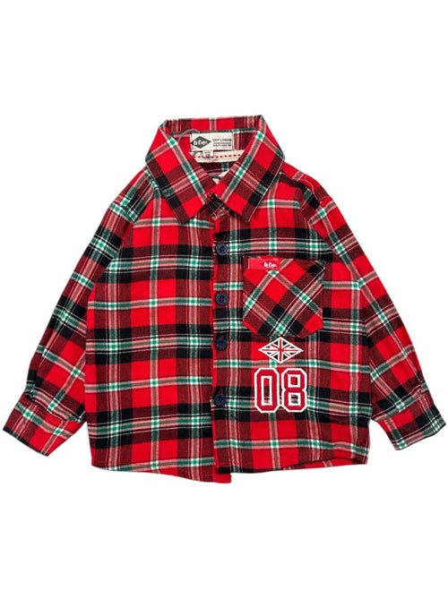 Lee Cooper - Conjunto camiseta con camisa y pantalón bebé - Kiabi