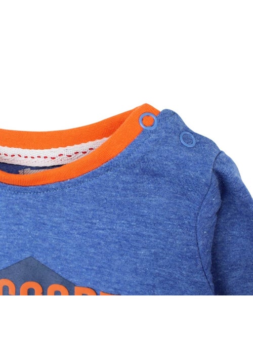 Lee Cooper - Conjunto camiseta manga larga con abrigo y pantalón bebé - Kiabi