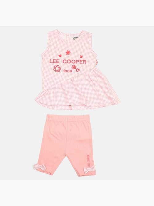 Lee Cooper - Conjunto camiseta y leggings bebé - Kiabi