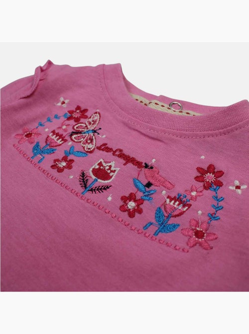 Lee Cooper - Conjunto camiseta y pantalón con chaqueta con capucha bebé niña - Kiabi