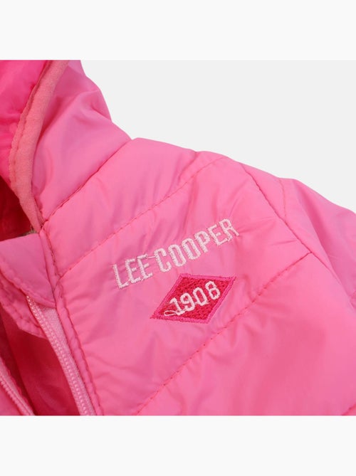 Lee Cooper - Conjunto camiseta y pantalón con chaqueta con capucha bebé niña - Kiabi Lee Cooper - Conjunto camiseta y pantalón con chaqueta con capucha bebé niña - Kiabi