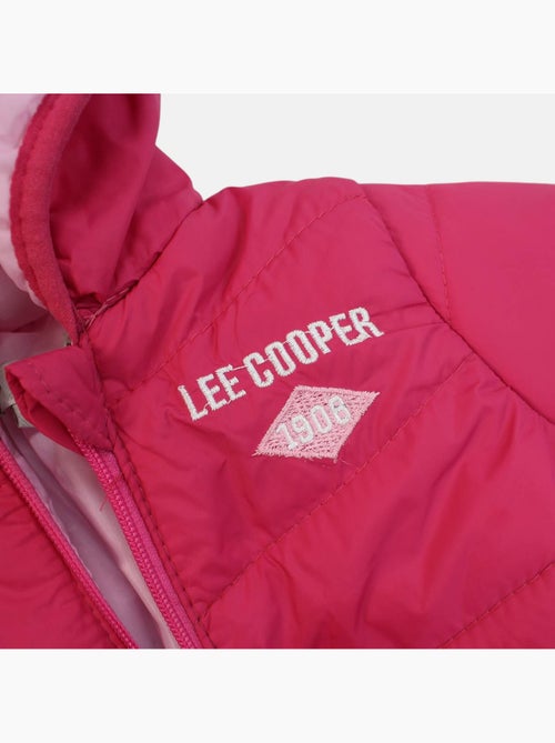 Lee Cooper - Conjunto camiseta y pantalón con chaqueta con capucha bebé niña - Kiabi Lee Cooper - Conjunto camiseta y pantalón con chaqueta con capucha bebé niña - Kiabi