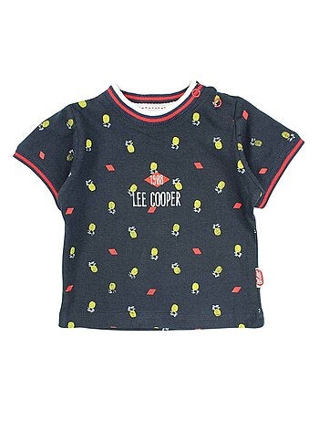 Lee Cooper - Conjunto camiseta y peto bebé