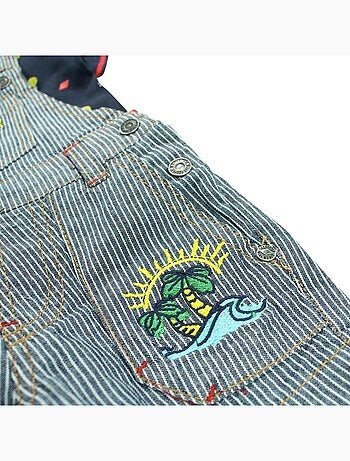 Lee Cooper - Conjunto camiseta y peto bebé