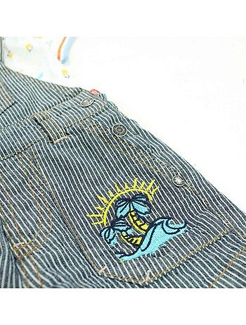 Lee Cooper - Conjunto camiseta y peto bebé