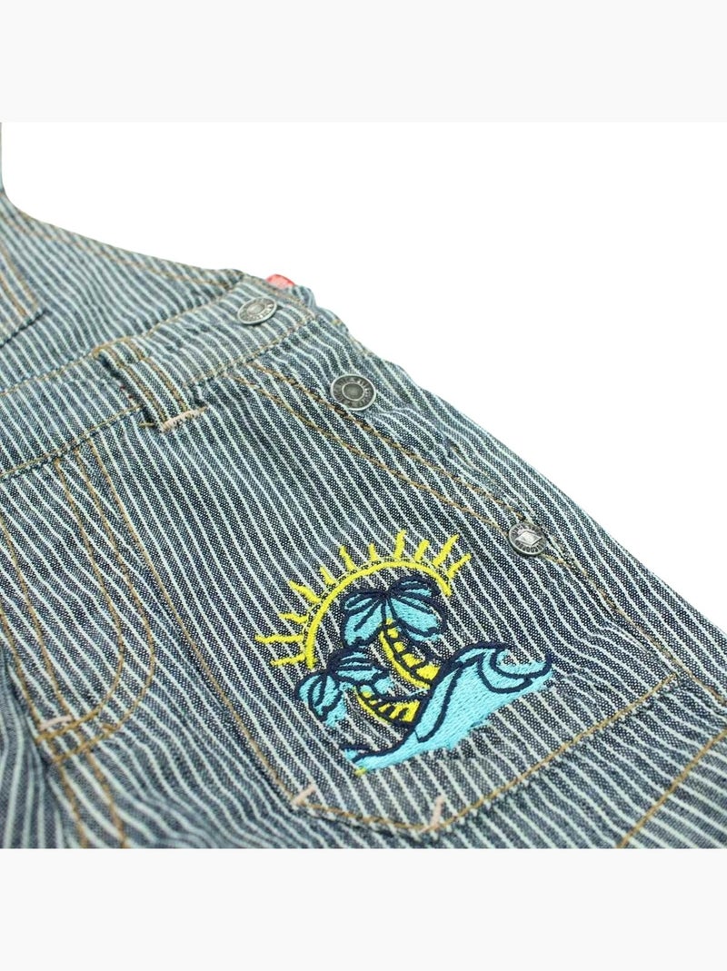 Lee Cooper - Conjunto camiseta y peto bebé Blanco - Kiabi
