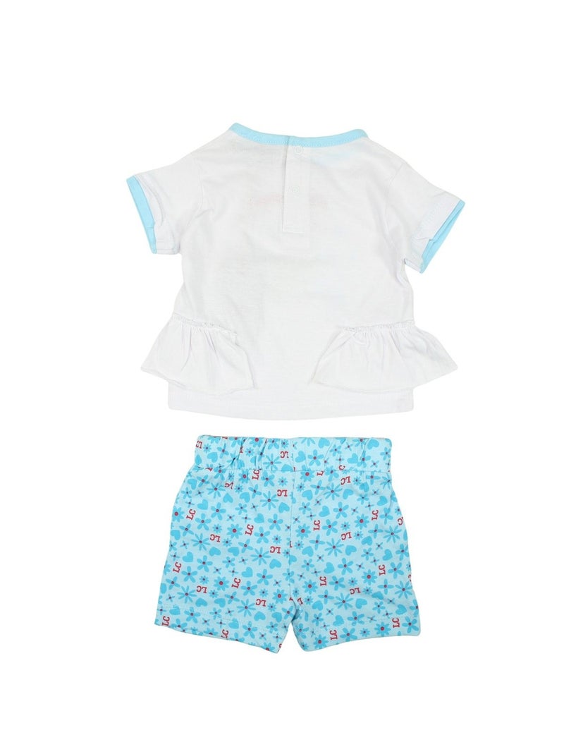 Lee Cooper - Conjunto camiseta y short bebé Azul - Kiabi