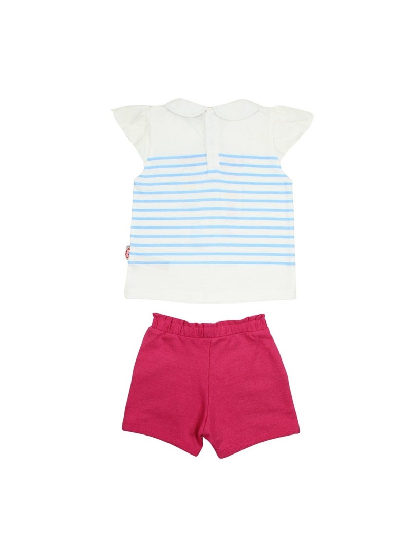 Lee Cooper - Conjunto camiseta y short bebé Azul - Kiabi