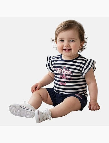 Lee Cooper - Conjunto camiseta y short bebé