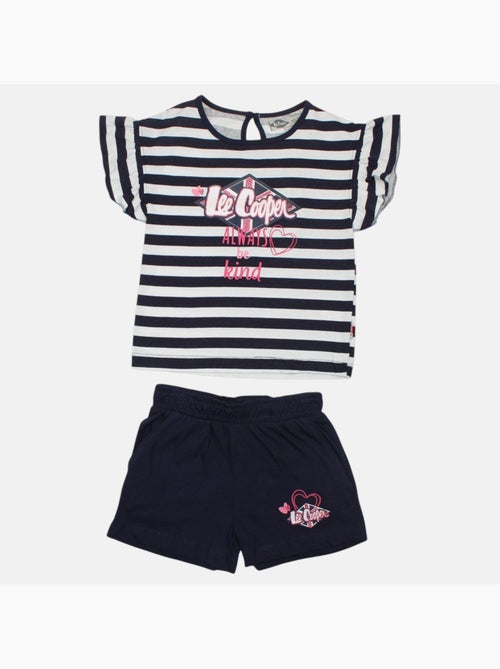 Lee Cooper - Conjunto camiseta y short bebé - Kiabi