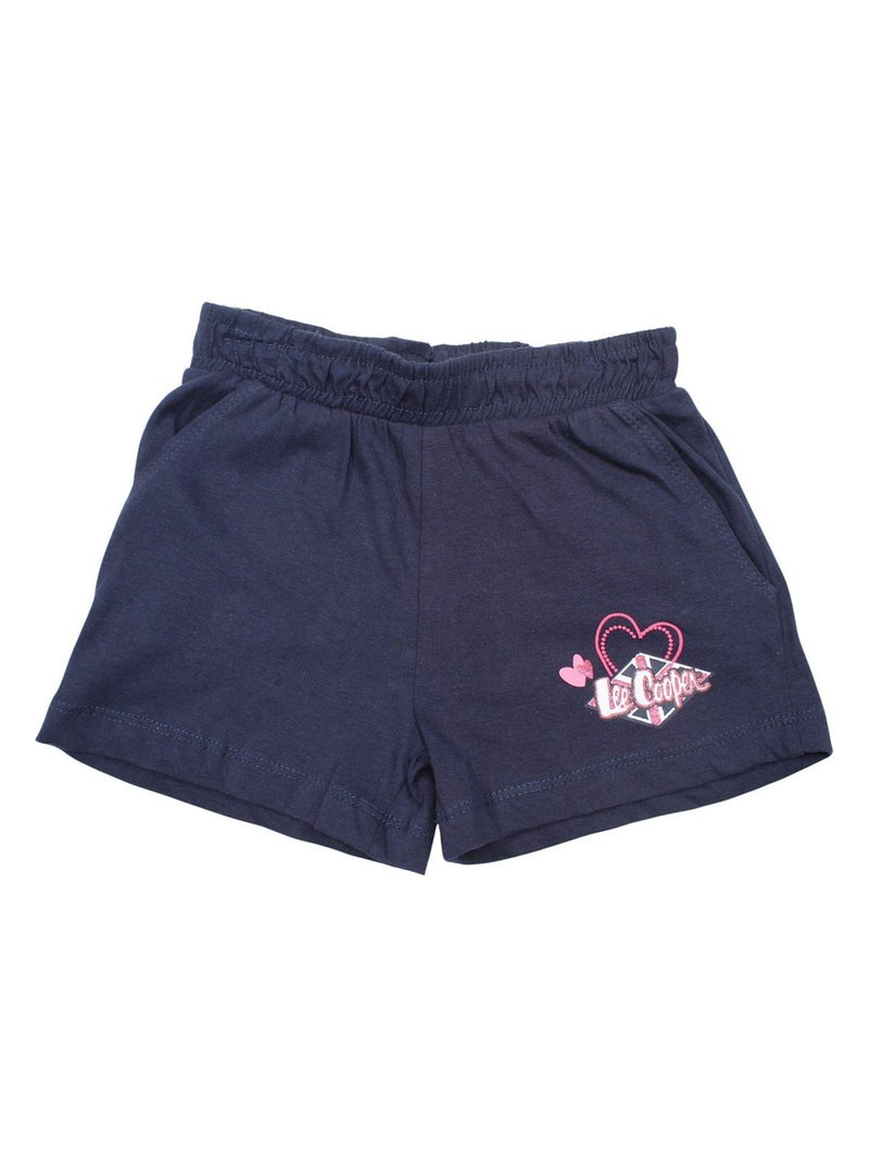 Lee Cooper - Conjunto camiseta y short bebé Azul marino - Kiabi