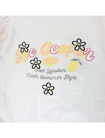 Lee Cooper - Conjunto camiseta y short bebé