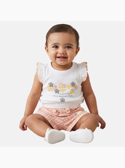 Lee Cooper - Conjunto camiseta y short bebé - Kiabi