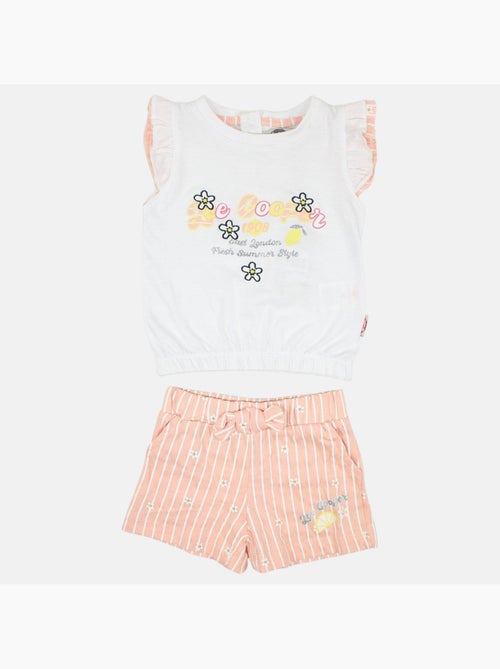 Lee Cooper - Conjunto camiseta y short bebé - Kiabi