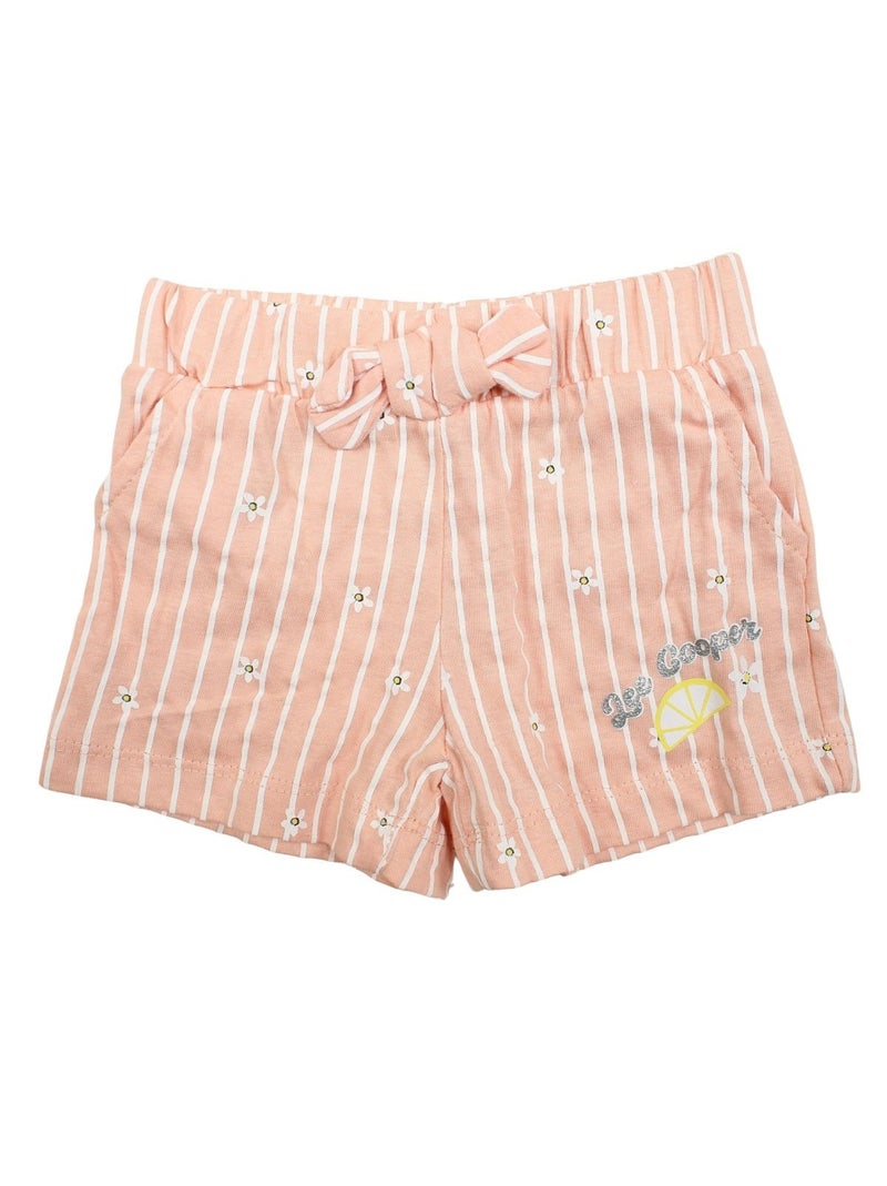 Lee Cooper - Conjunto camiseta y short bebé Naranja - Kiabi
