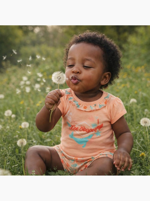 Lee Cooper - Conjunto camiseta y short bebé - Kiabi