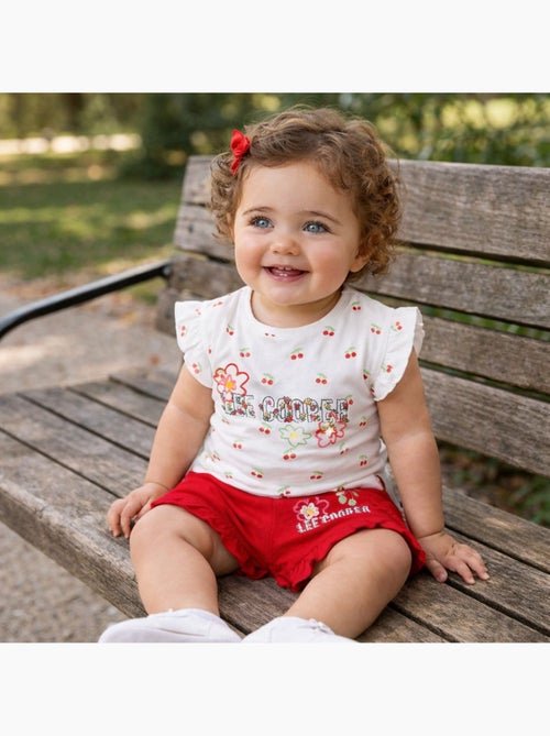Lee Cooper - Conjunto camiseta y short bebé - Kiabi