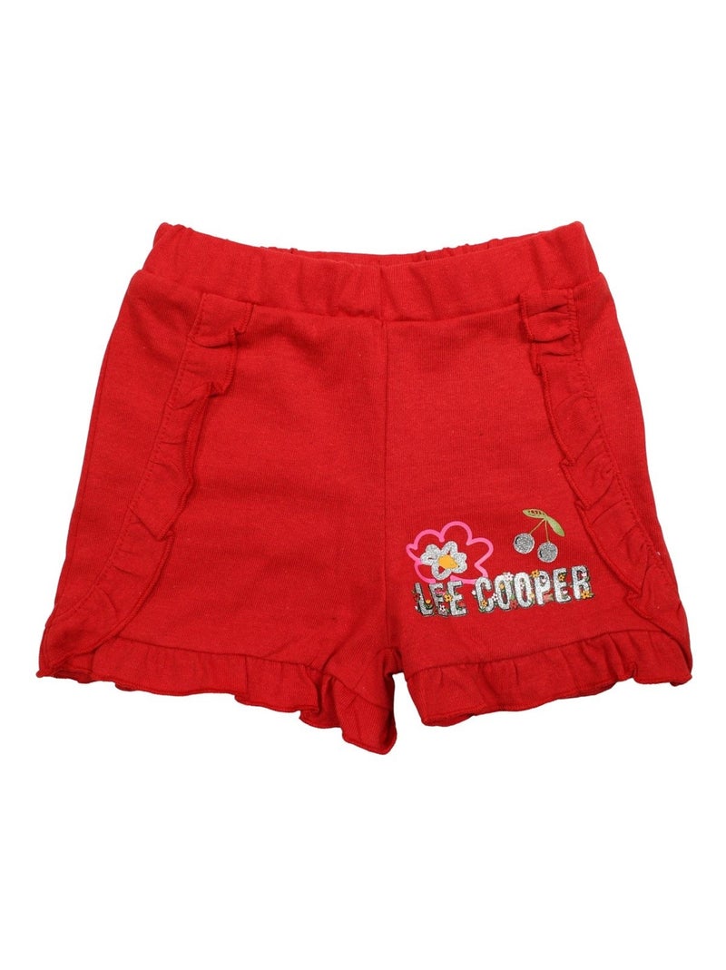 Lee Cooper - Conjunto camiseta y short bebé Rojo - Kiabi