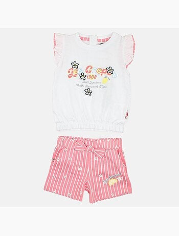 Lee Cooper - Conjunto camiseta y short bebé
