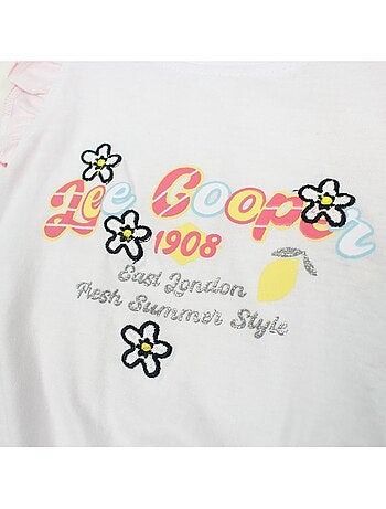 Lee Cooper - Conjunto camiseta y short bebé