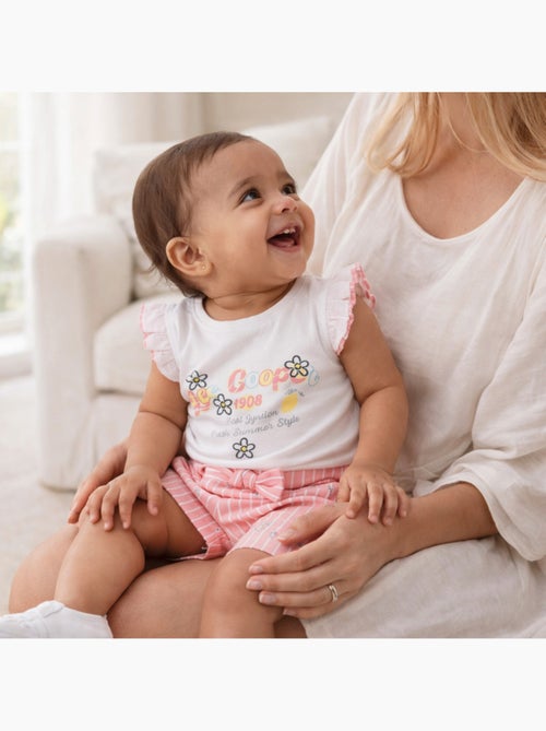 Lee Cooper - Conjunto camiseta y short bebé - Kiabi