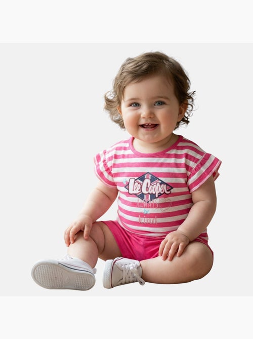 Lee Cooper - Conjunto camiseta y short bebé - Kiabi