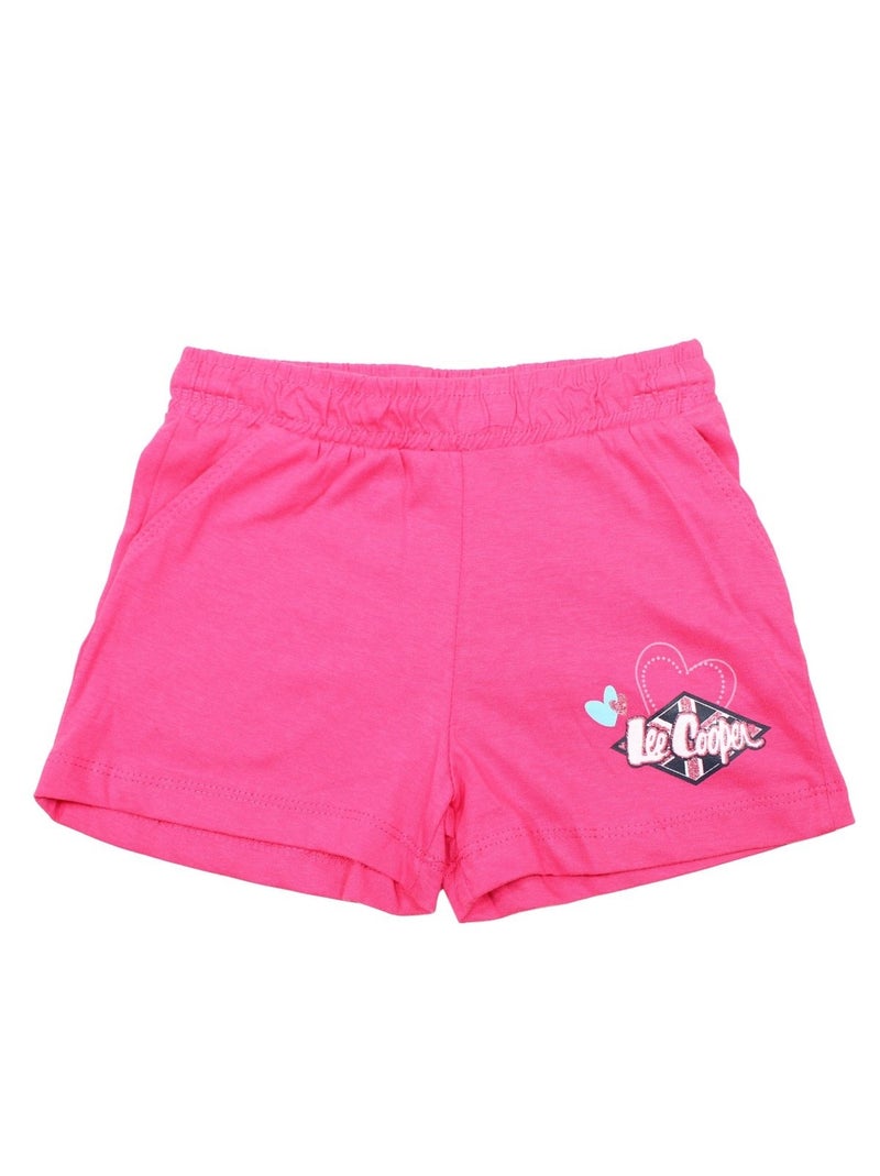 Lee Cooper - Conjunto camiseta y short bebé Rosa - Kiabi