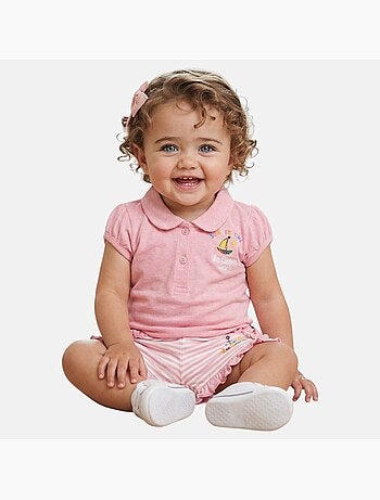 Lee Cooper - Conjunto camiseta y short bebé