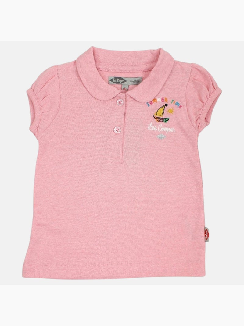 Lee Cooper - Conjunto camiseta y short bebé Rosa - Kiabi