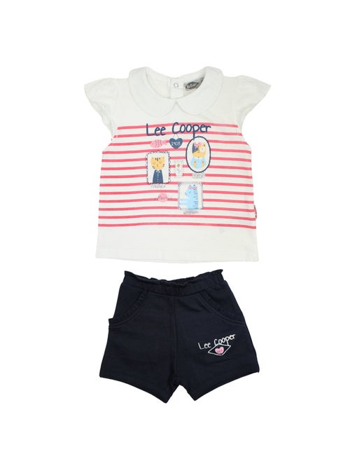 Lee Cooper - Conjunto camiseta y short bebé - Kiabi
