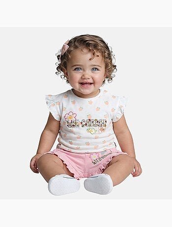 Lee Cooper - Conjunto camiseta y short bebé
