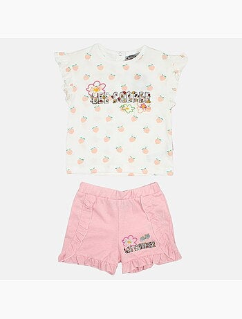 Lee Cooper - Conjunto camiseta y short bebé