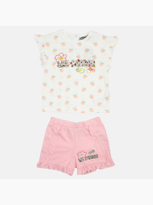 Lee Cooper - Conjunto camiseta y short bebé - Kiabi