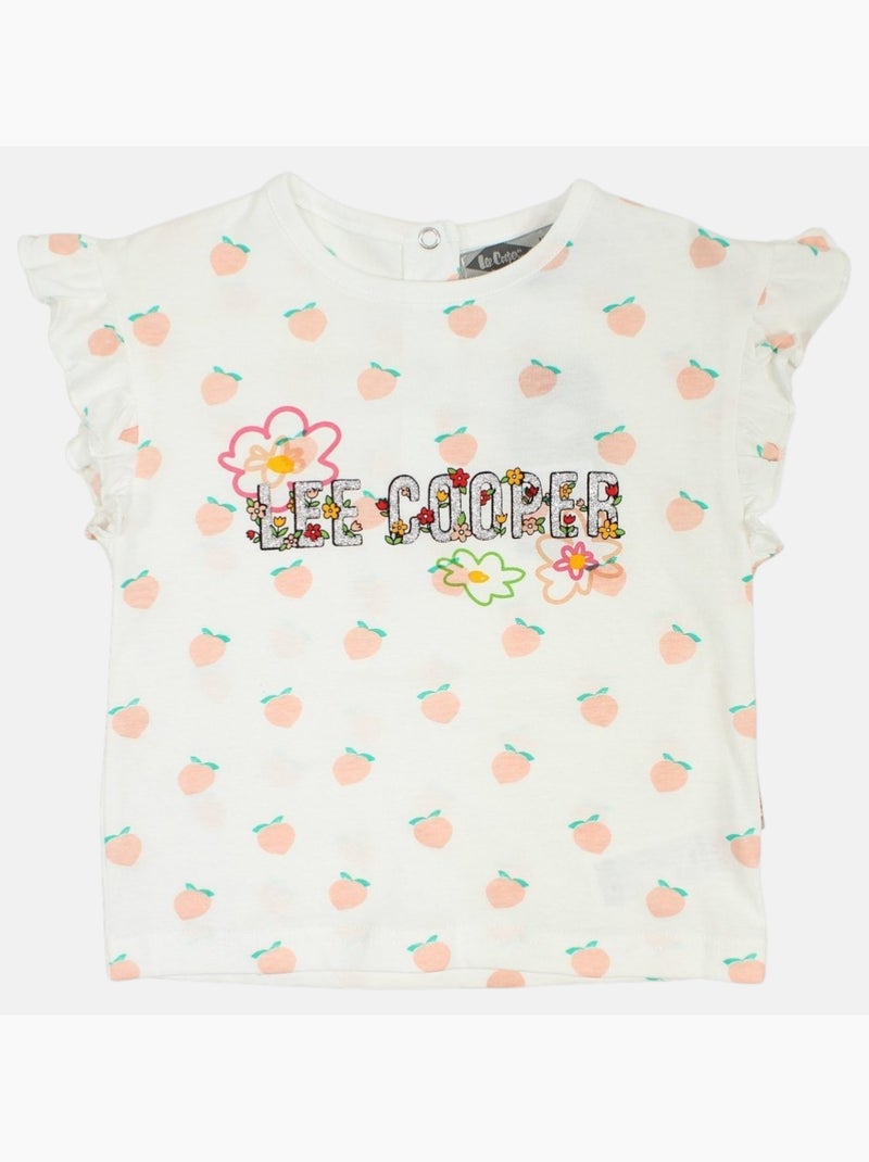 Lee Cooper - Conjunto camiseta y short bebé Rosa - Kiabi