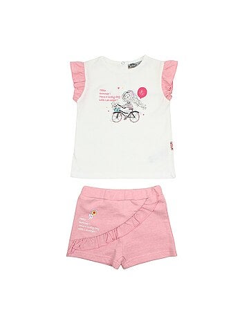 Lee Cooper - Conjunto camiseta y short bebé