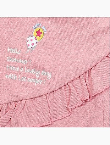 Lee Cooper - Conjunto camiseta y short bebé