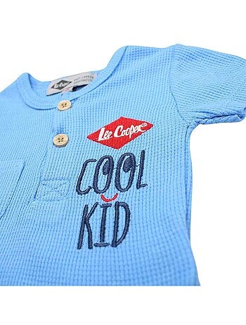 Lee Cooper - Conjunto camiseta y short con gorro bebé