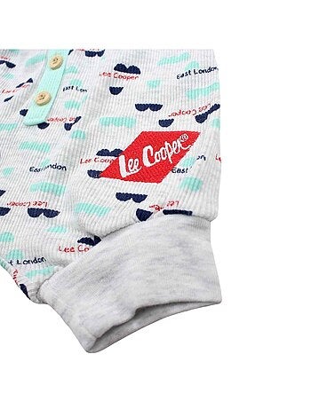 Lee Cooper - Conjunto camiseta y short con gorro bebé