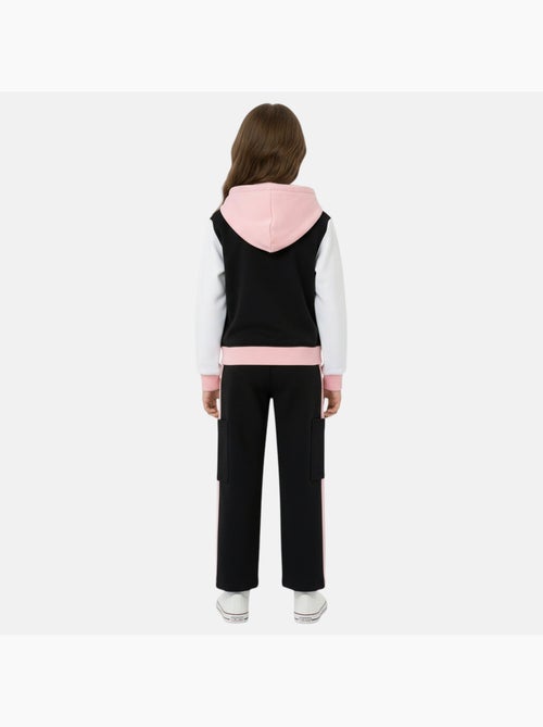 Lee Cooper - Conjunto chándal niña con una chaqueta de manga larga y un pantalón jogging - Kiabi
