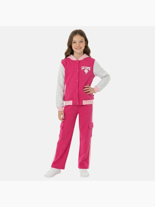 Lee Cooper - Conjunto chándal niña con una chaqueta de manga larga y un pantalón jogging - Kiabi