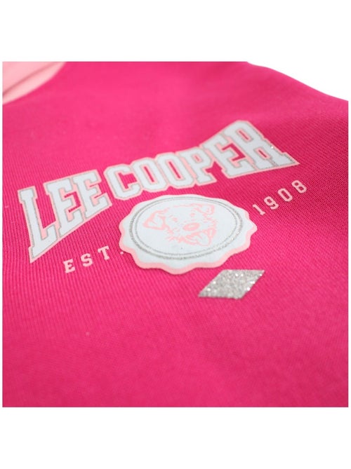 Lee Cooper - Conjunto chándal niña con una chaqueta de manga larga y un pantalón jogging - Kiabi