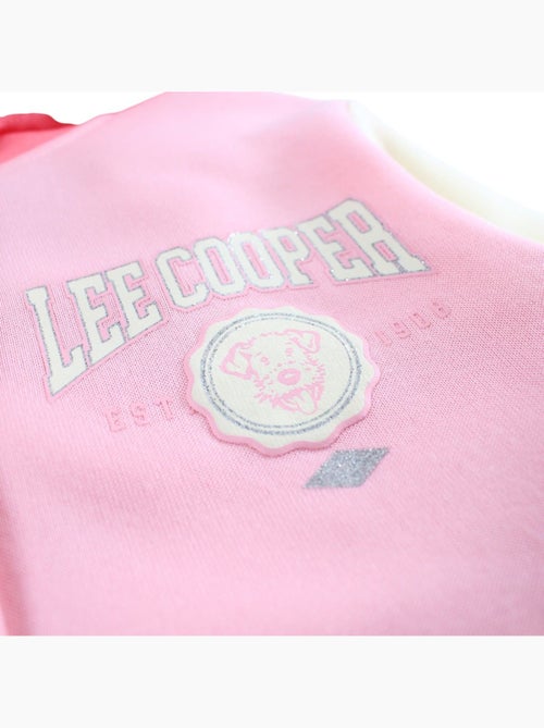 Lee Cooper - Conjunto chándal niña con una chaqueta de manga larga y un pantalón jogging - Kiabi