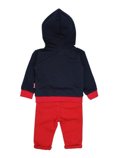 Lee Cooper - Conjunto chaqueta con capucha y pantalón bebé - Kiabi Lee Cooper - Conjunto chaqueta con capucha y pantalón bebé - Kiabi